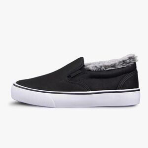 Lugz Womens Clipper Lx Fur Classic Slip-on Fashion Sneaker